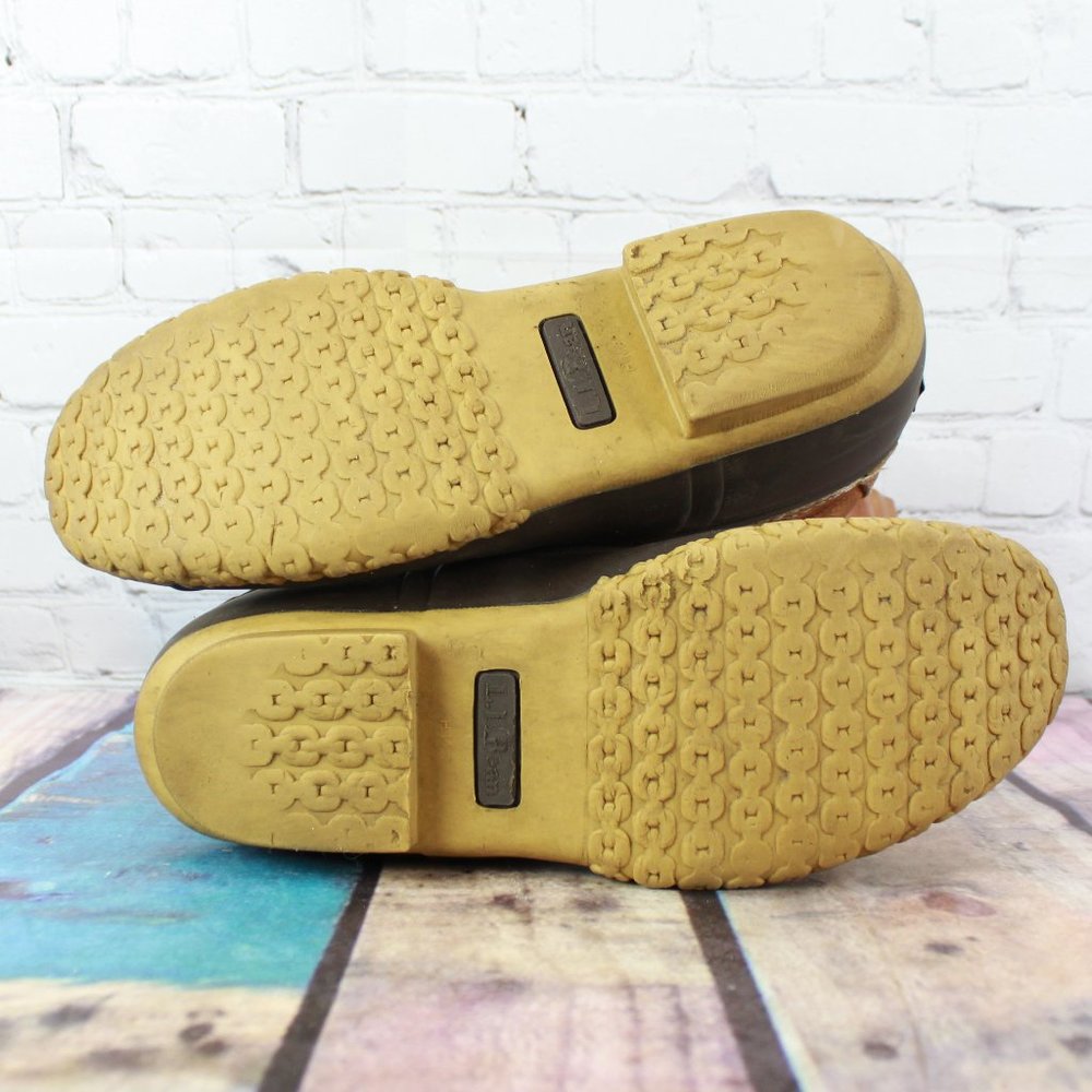 LL BEAN Uninsulated Ankle Duck Bean Boot size 10 - Picture 7 of 11